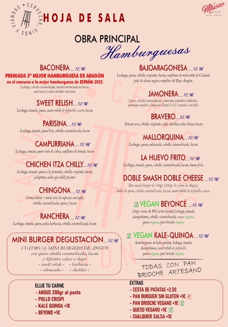 Hamburguesas El Museo 2026